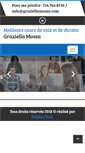 Mobile Screenshot of graziellamossa.com